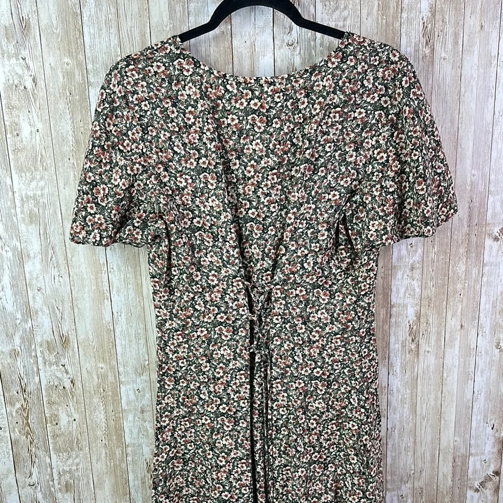 NWOT 1990s dress ms choice California floral Print Dress - Picture 8 of 9